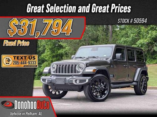 Granite Crystal Metallic Clearcoat 2025 Jeep Wrangler 4xe Sahara