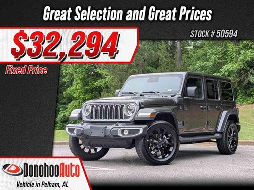 Granite Crystal Metallic Clearcoat 2025 Jeep Wrangler 4xe Sahara