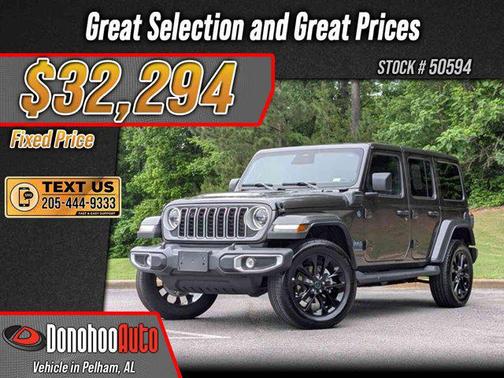 Granite Crystal Metallic Clearcoat 2025 Jeep Wrangler 4xe Sahara