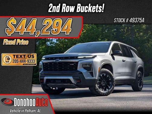 Sterling Gray Metallic 2024 Chevrolet Traverse AWD Z71