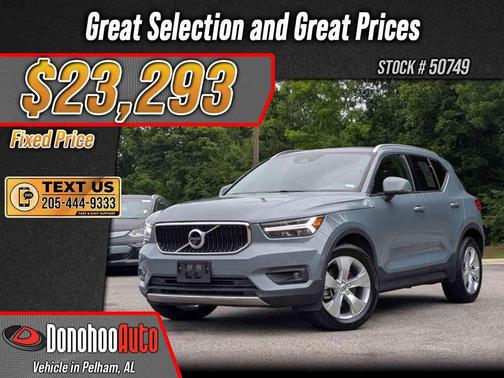Thunder Grey Metallic 2021 Volvo XC40 T5 Momentum