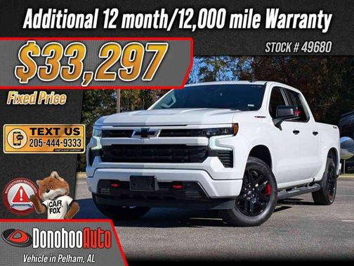 Summit White 2022 Chevrolet Silverado 1500 RST