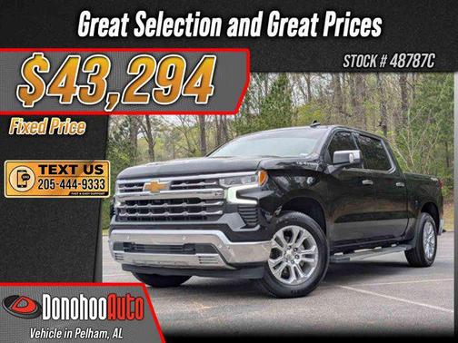 Black 2024 Chevrolet Silverado 1500 LTZ