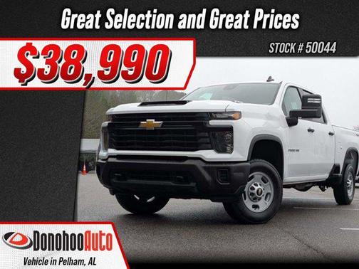 Summit White 2024 Chevrolet Silverado 2500 WT