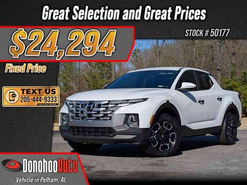 Atlas White 2023 Hyundai SANTA CRUZ SEL