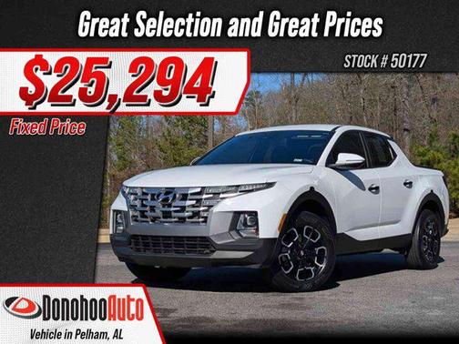 Atlas White 2023 Hyundai SANTA CRUZ SEL