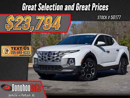 Atlas White 2023 Hyundai SANTA CRUZ SEL