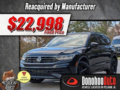 2023 Volkswagen Tiguan 2.0T SE R-Line Black
