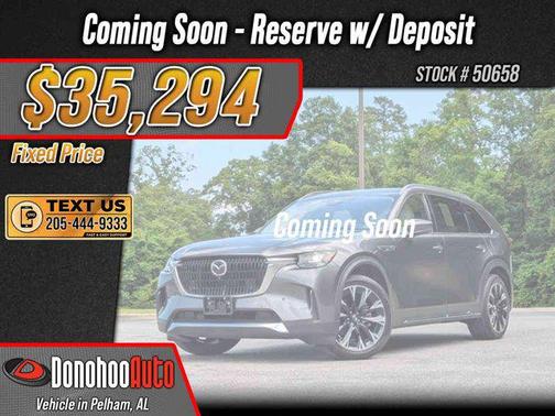 Machine Gray Metallic 2024 Mazda CX-90 PHEV Premium Plus