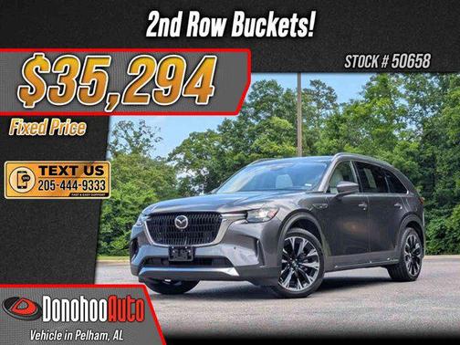 Machine Gray Metallic 2024 Mazda CX-90 PHEV Premium Plus