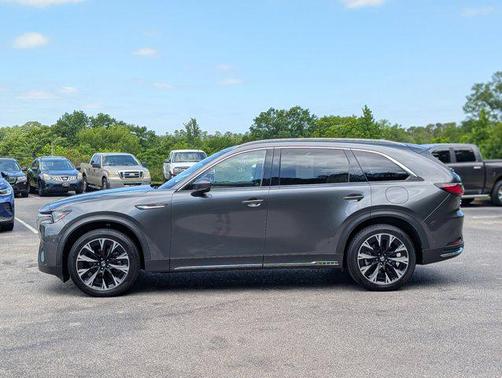 Machine Gray Metallic 2024 Mazda CX-90 PHEV Premium Plus