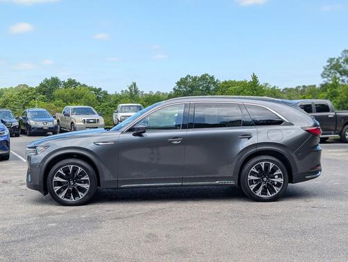 Machine Gray Metallic 2024 Mazda CX-90 PHEV Premium Plus