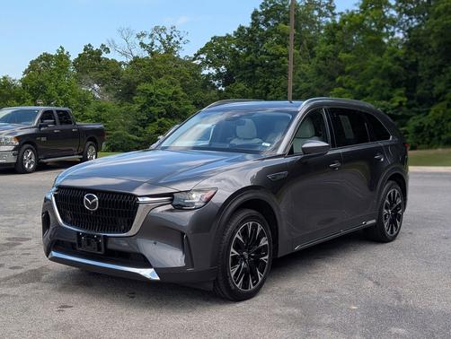 Machine Gray Metallic 2024 Mazda CX-90 PHEV Premium Plus