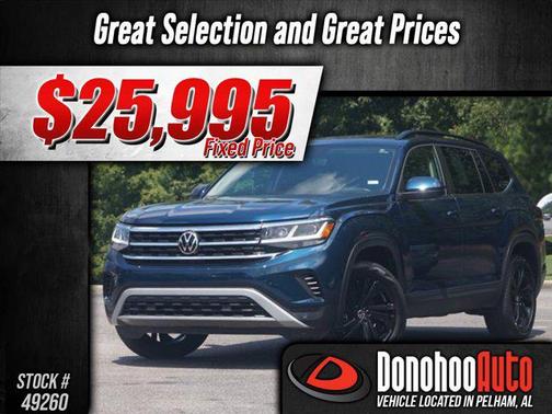 2022 Volkswagen Atlas 3.6L SE w/Technology