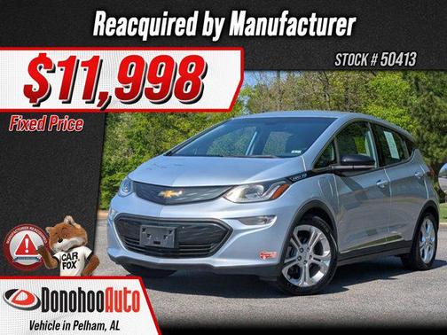 Arctic Blue Metallic 2017 Chevrolet Bolt EV LT