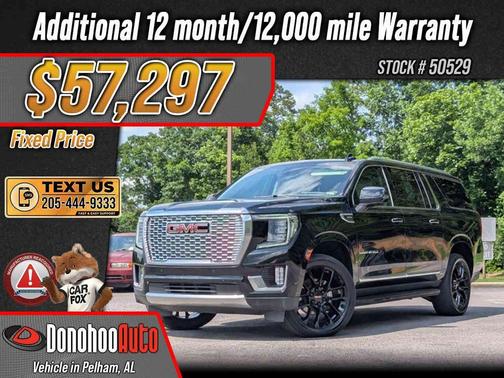 Onyx Black 2023 GMC Yukon XL Denali