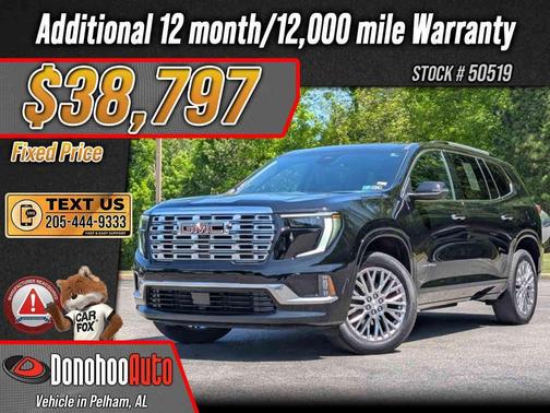 Ebony Twilight Metallic 2024 GMC Acadia Denali