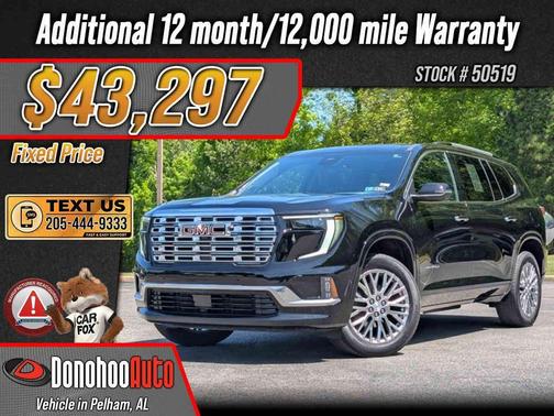 Ebony Twilight Metallic 2024 GMC Acadia Denali
