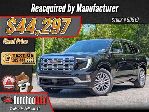Ebony Twilight Metallic 2024 GMC Acadia Denali