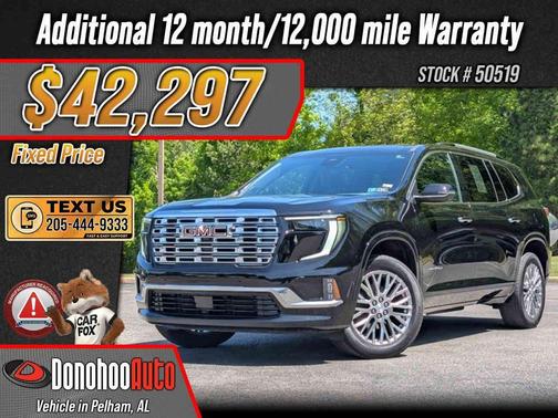 Ebony Twilight Metallic 2024 GMC Acadia Denali