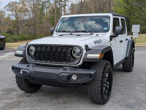 Bright White Clearcoat 2025 Jeep Wrangler 4xe Willys