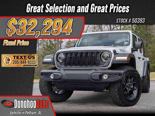 Bright White Clearcoat 2025 Jeep Wrangler 4xe Willys