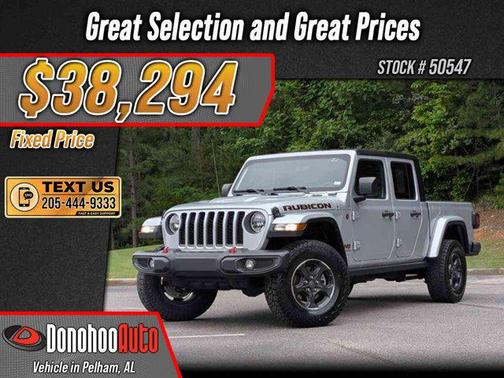 Silver Zynith Clearcoat 2023 Jeep Gladiator Rubicon