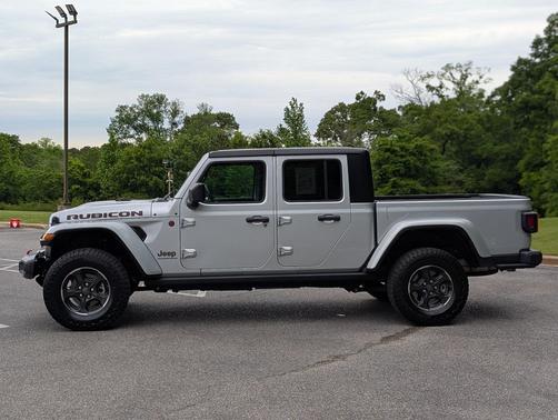 Silver Zynith Clearcoat 2023 Jeep Gladiator Rubicon