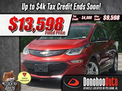 2020 Chevrolet Bolt EV FWD LT