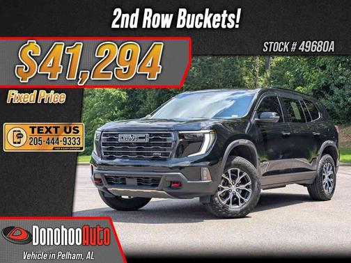 Ebony Twilight Metallic 2024 GMC Acadia AWD AT4