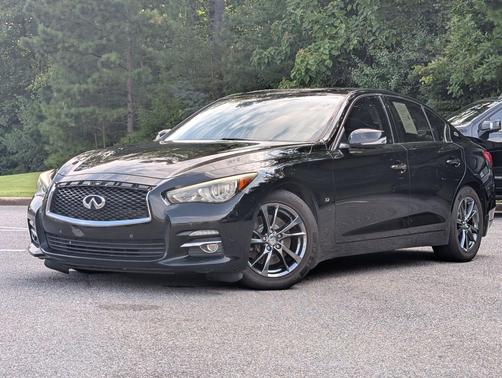 Black Obsidian 2015 INFINITI Q50 Premium
