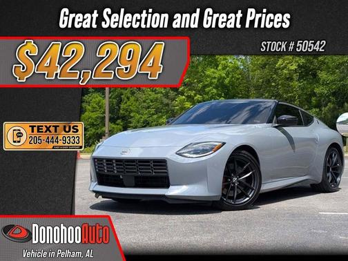 Boulder Gray/Super Black 2024 Nissan Z Performance Auto