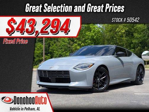 Boulder Gray/Super Black 2024 Nissan Z Performance Auto