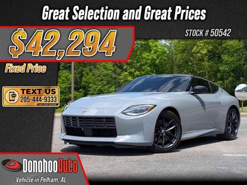 Boulder Gray/Super Black 2024 Nissan Z Performance Auto