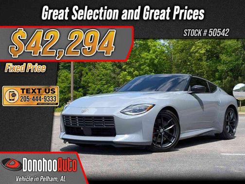 Boulder Gray/Super Black 2024 Nissan Z Performance Auto