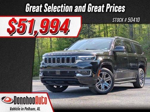 Diamond Black Crystal Pearlcoat 2024 Jeep Wagoneer Series I 4x4