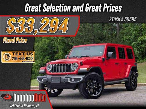 Firecracker Red Clearcoat 2025 Jeep Wrangler 4xe Sahara