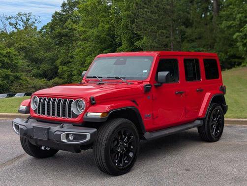 Firecracker Red Clearcoat 2025 Jeep Wrangler 4xe Sahara