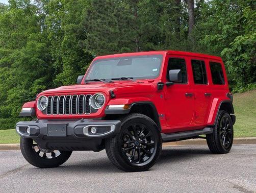 Firecracker Red Clearcoat 2025 Jeep Wrangler 4xe Sahara