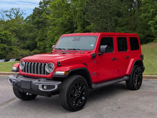 Firecracker Red Clearcoat 2025 Jeep Wrangler 4xe Sahara