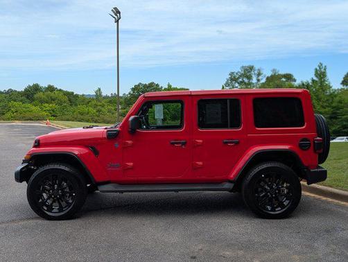 Firecracker Red Clearcoat 2025 Jeep Wrangler 4xe Sahara