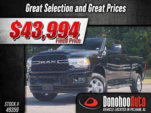 2024 RAM 2500 Big Horn Crew Cab 4x4 6'4' Box