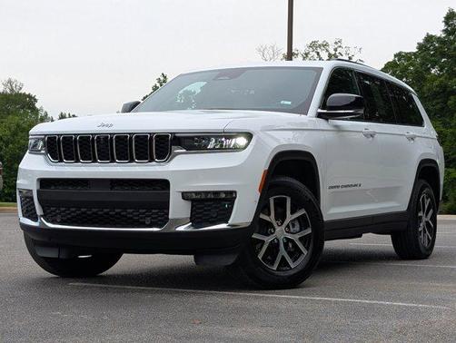 Bright White Clearcoat 2025 Jeep Grand Cherokee L Limited