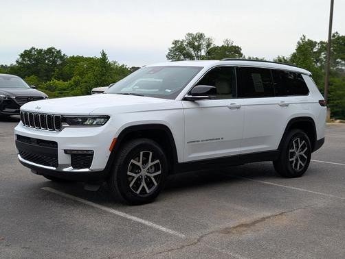 Bright White Clearcoat 2025 Jeep Grand Cherokee L Limited
