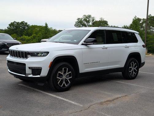Bright White Clearcoat 2025 Jeep Grand Cherokee L Limited