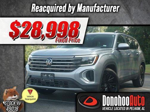 2024 Volkswagen Atlas 2.0T SE w/Technology 4MOTION