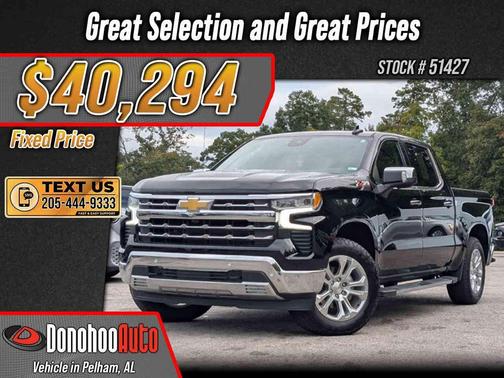 Black 2024 Chevrolet Silverado 1500 LTZ