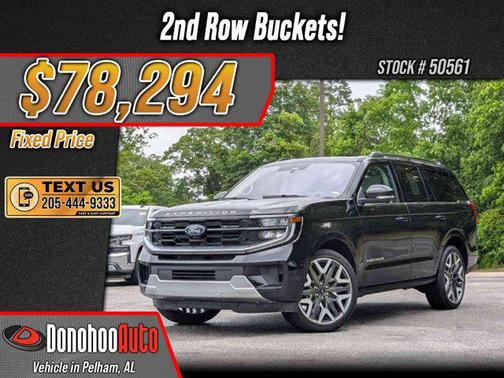 AGATE BLACK METALLIC 2025 Ford Expedition Platinum