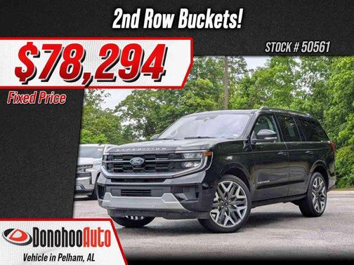 AGATE BLACK METALLIC 2025 Ford Expedition Platinum