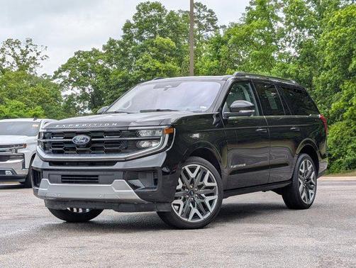 AGATE BLACK METALLIC 2025 Ford Expedition Platinum